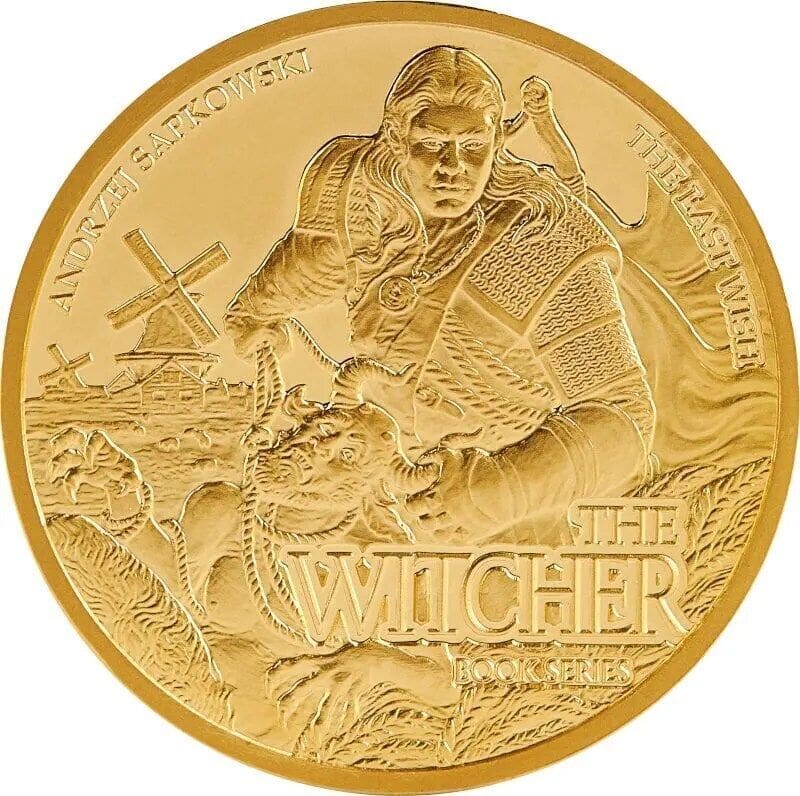 2021 $15 The Last Wish - The Witcher 1/10oz Gold Proof Coin