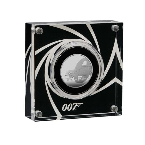 2020 £1 James Bond 007 Aston Martin 1/2oz Silver Proof Coin