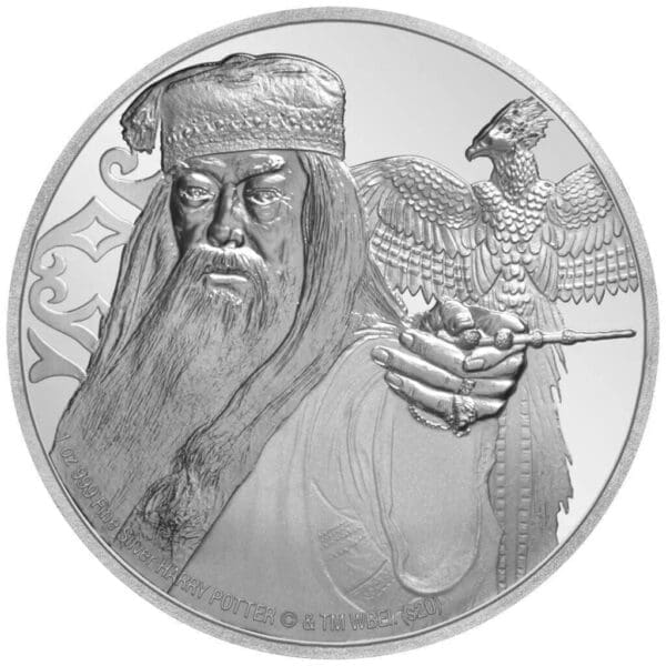 2020 $2 Harry Potter - Albus Dumbledore 1oz Silver Proof Coin