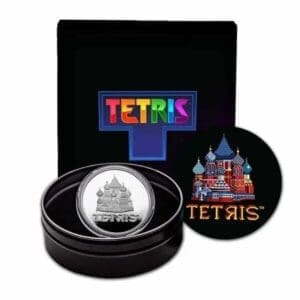 2021 $2 Tetris St. Basil's Cathedral 1oz Silver Proof Coin