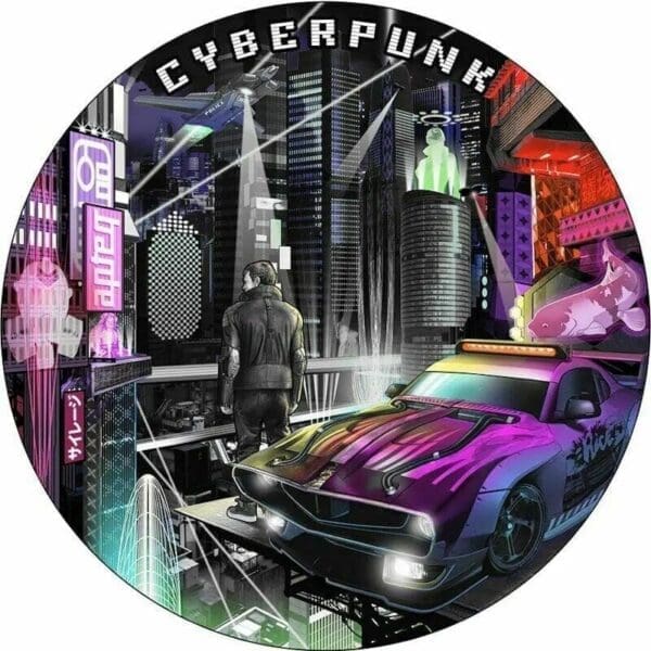 2021 $5 Cyberpunk The Punk Universe 2oz Silver Coin