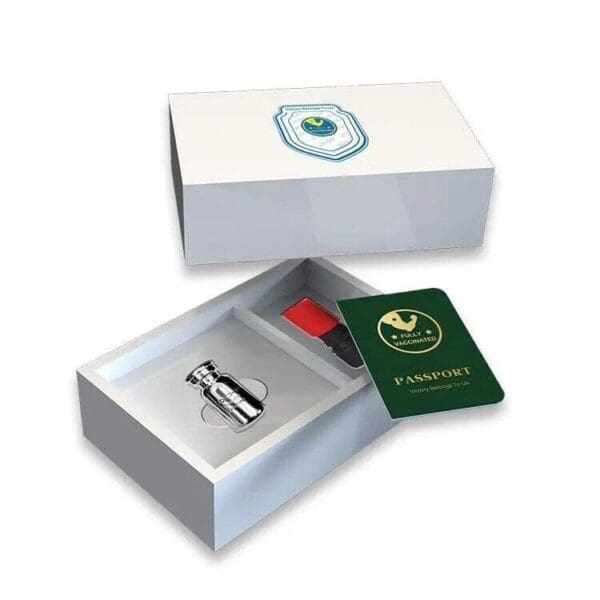 2021 COVID-19 Vaccine Bottle 60g Silver Plated Coin
