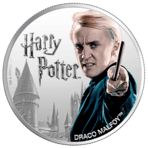 2020 $1 Draco Malfoy Wizarding World 1oz Silver Coin