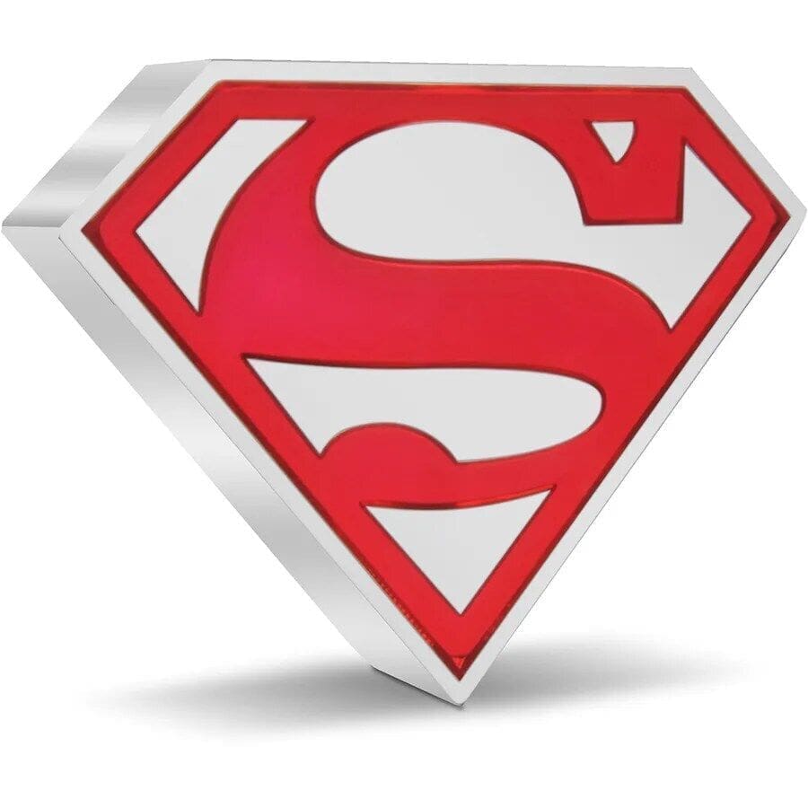 2021 $2 Superman Shield 1oz Silver Proof Coin