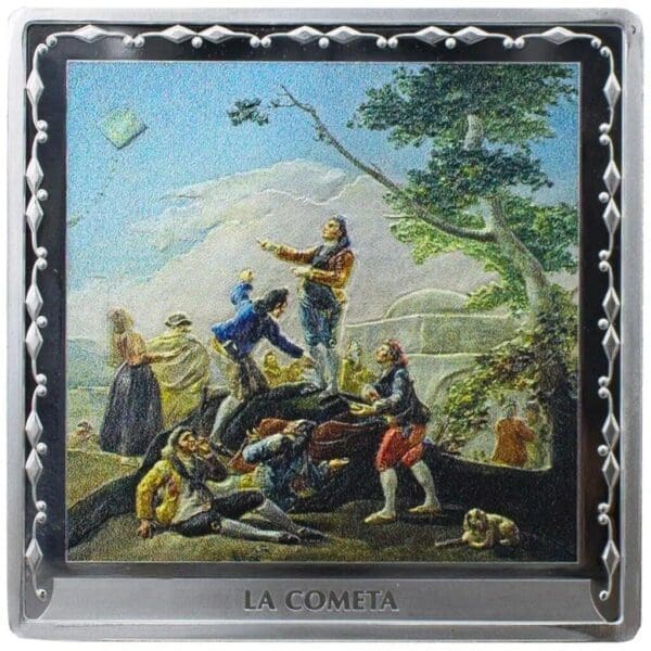 2021 €10 Francisco De Goya The Kite 1oz Silver Coin