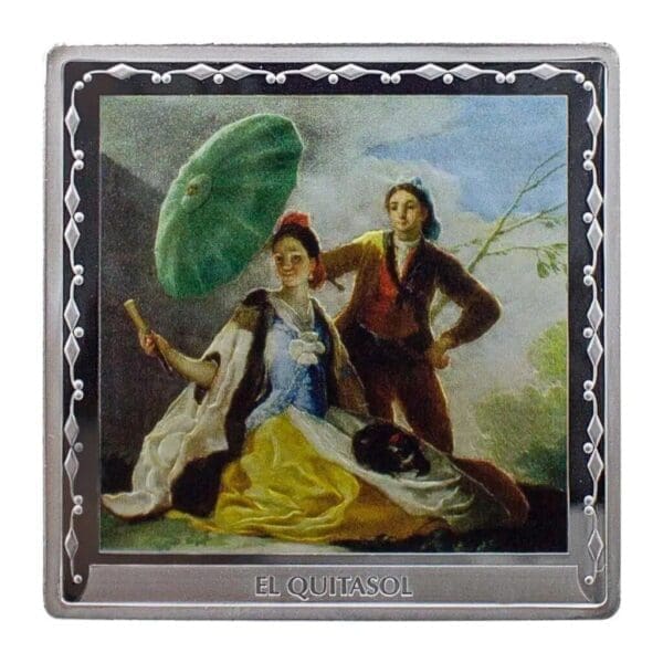 2021 €10 Francisco De Goya The Parasol 1oz Silver Coin