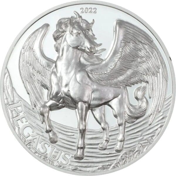 2022 Pegasus Mythological Animals 1oz Silver Coin