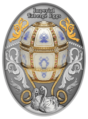 2021 $1 Imperial Fabergé Eggs Silver Coin