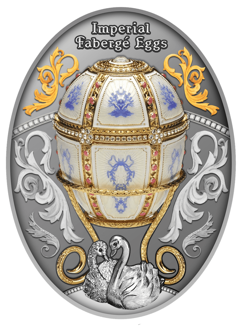 2021 $1 Imperial Fabergé Eggs Silver Coin