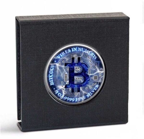 2022 $2 Bitcoin Energy 1oz Silver Coin - Image 3