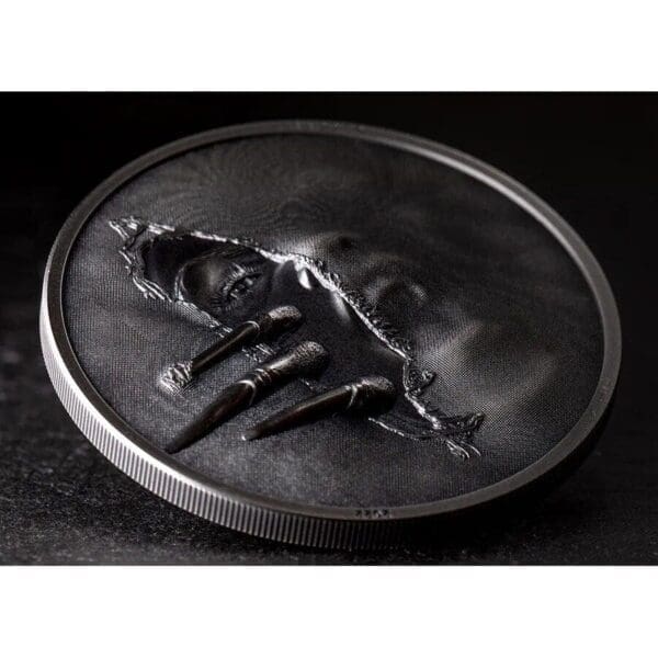 2022 $5 Untrapped 1oz Silver Antiqued Coin - Image 3