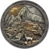 2022 $5 Machu Picchu Old Peak 2oz Silver Gilded Coin
