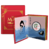 2021 $2 Disney Princess Mulan 1oz Silver Coin - Image 3