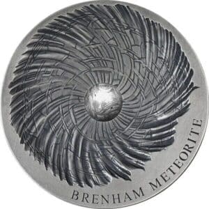 2016 Brenham Meteorite 5oz Silver Coin