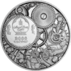 2020 Clockwork Evolution Mechanical Bee 3oz Silver Ultra High Relief Coin - Image 2