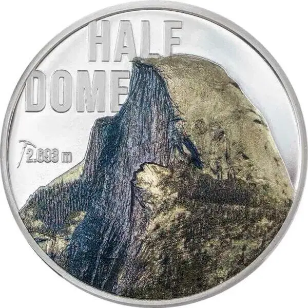 2023 $10 Mountains Half Dome 2oz Silver Coin