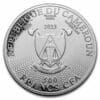 2023 Nikola Tesla Death 80th Anniversary Fluorescent Silver Coin - Image 3