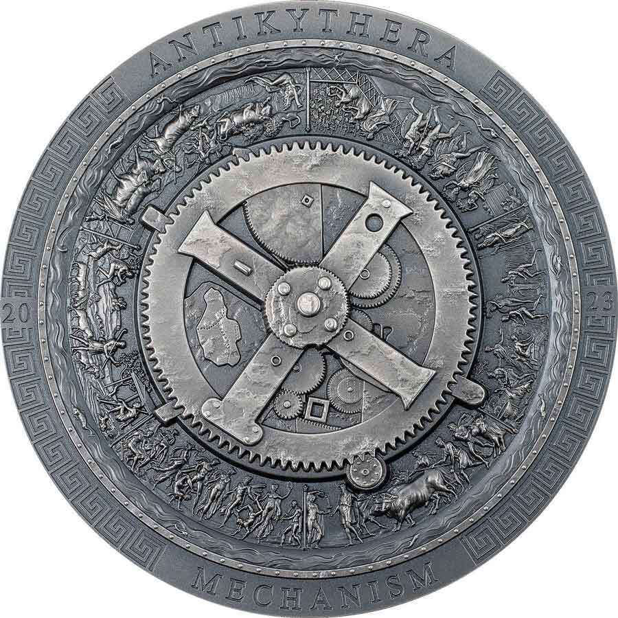 2023 $20 Antikythera Mechanism - Archeology & Symbolism 3oz Silver Coin