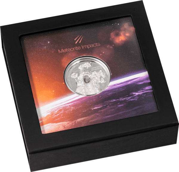 2020 $5 Vinales Meteorite Impacts 1oz Silver Proof Coin - Image 2