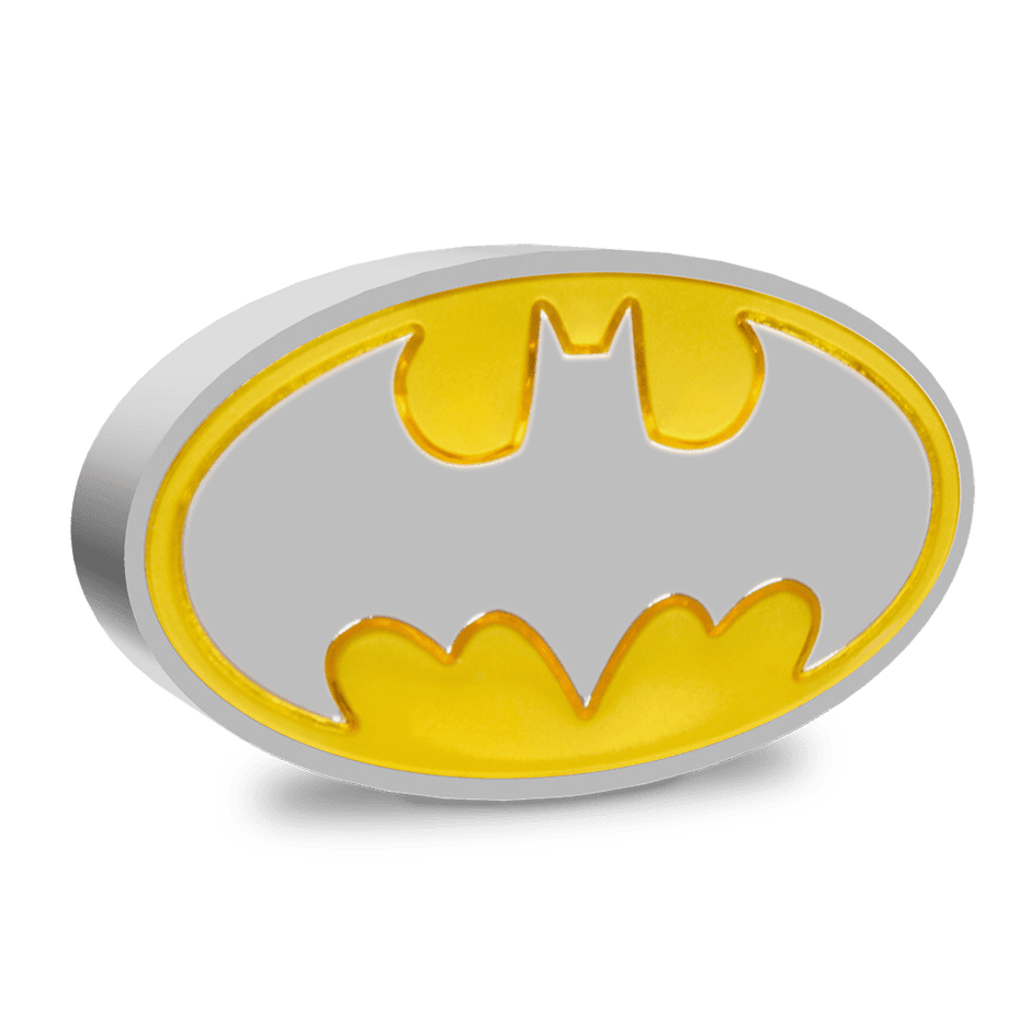 2021 $2 Batman Logo 1oz Silver Proof Coin