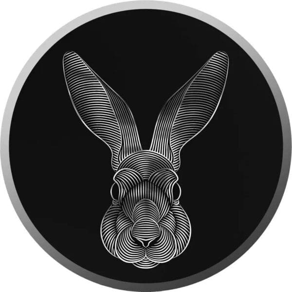 2023 Lunar Rabbit V.2 Series Thinnest & Biggest 1g Silver Coin