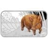 2018 $1 Lunar Calendar Year of The Pig 1oz Silver Coloured Rectangle Proof 4 Coin Set - Image 3