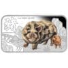 2018 $1 Lunar Calendar Year of The Pig 1oz Silver Coloured Rectangle Proof 4 Coin Set - Image 5