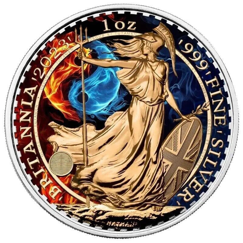 2023 Britannia China Yin & Yang 1oz Silver Coin