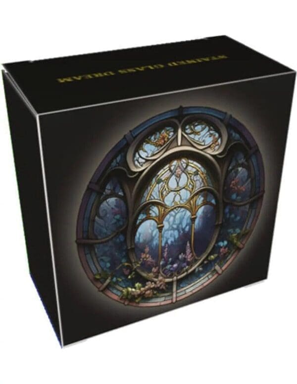 2023 $1 Dragon Stained Glass Dream American Eagle 1oz Silver Coin - Image 4
