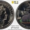 MS69 2022 20c Diary of a Wombat 20th Anniversary Coloured Coin
