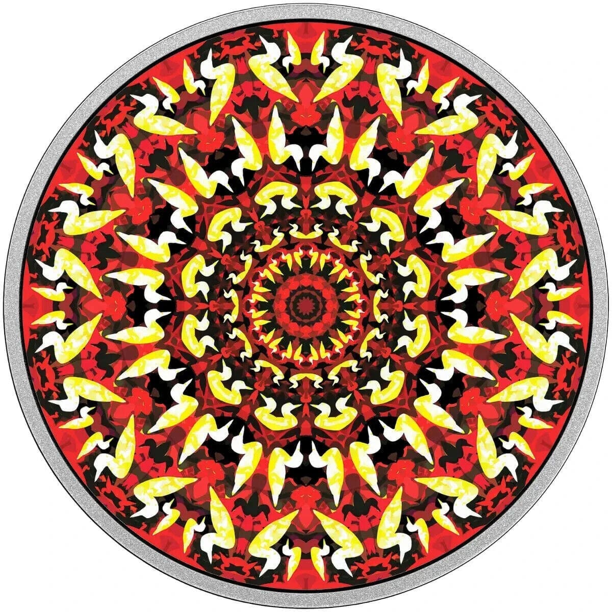 2017 $20 Canadiana Kaleidoscope The Loon 1oz Silver Coin