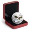 2018 $20 3D Approaching Canada Goose 1oz Silver Coin - Image 2
