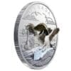 2018 $20 3D Approaching Canada Goose 1oz Silver Coin - Image 3