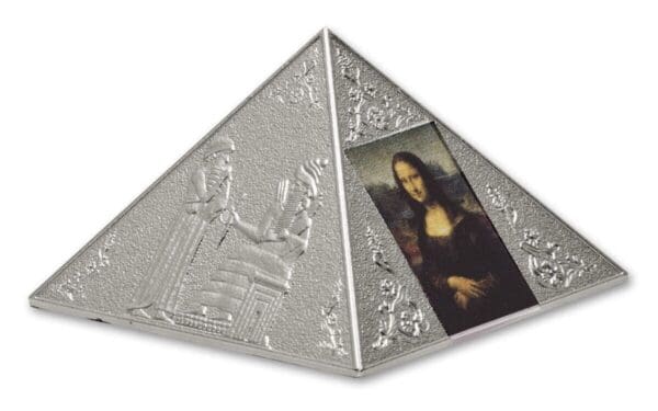 2016 $15 Temple Of Art Pyramid 3oz Silver Coin