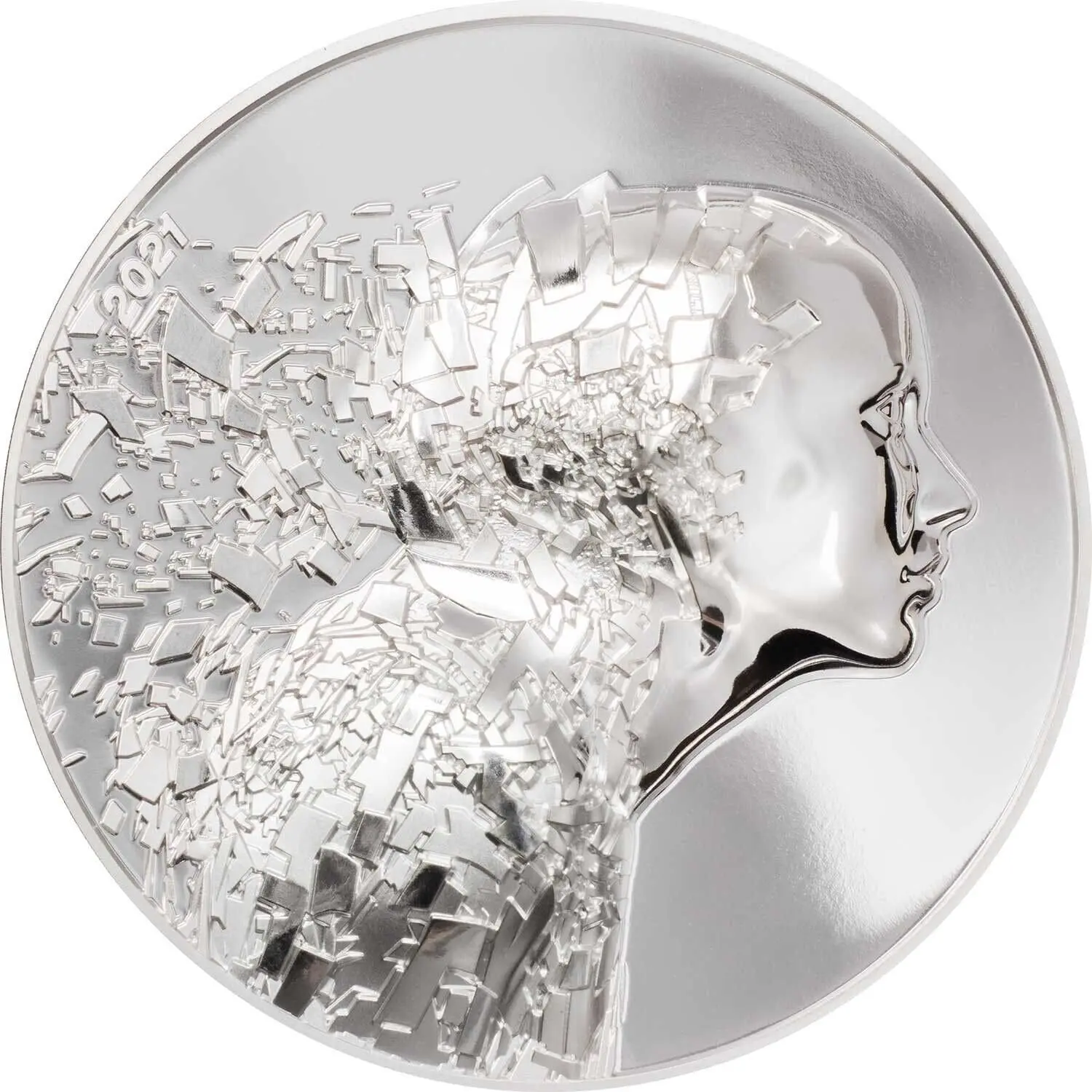 2021 $20 Silver Burst 3oz Silver Proof Coin