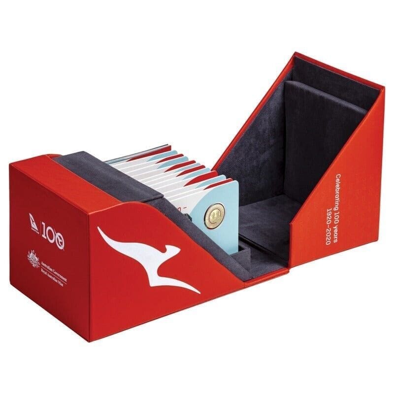 2020 $1 QANTAS Centenary 11 Coin Proof Set In Collectors Case