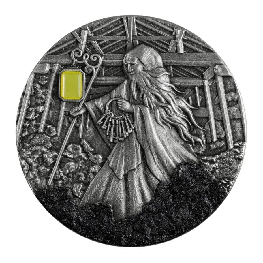 2021 $5 Skarbek Spirit of the Coalmine 2oz Silver Coin