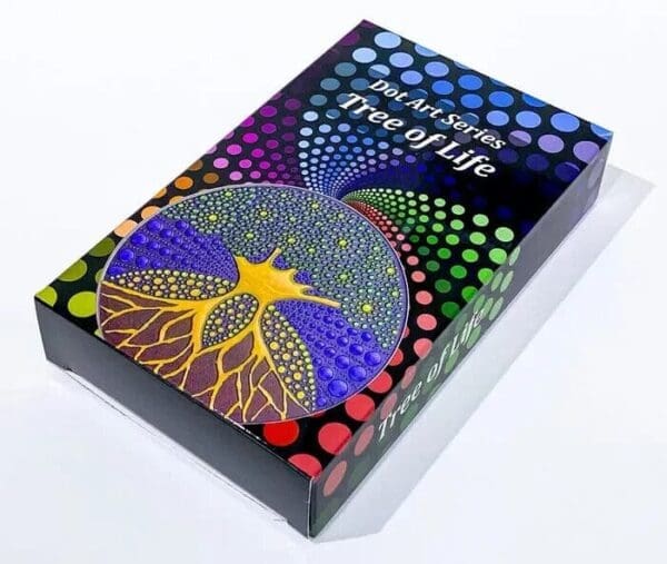 2020 $20 Tree Of Life Dot Art 3oz Silver Coin - Image 3