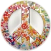 2018 $5 Summer of Love Peace Sign 1oz Silver Proof Coin