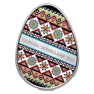 2022 $20 Pysanka Silver Proof Coin