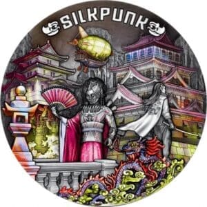 2022 $5 Silkpunk The Punk Universe 2oz Silver Coin