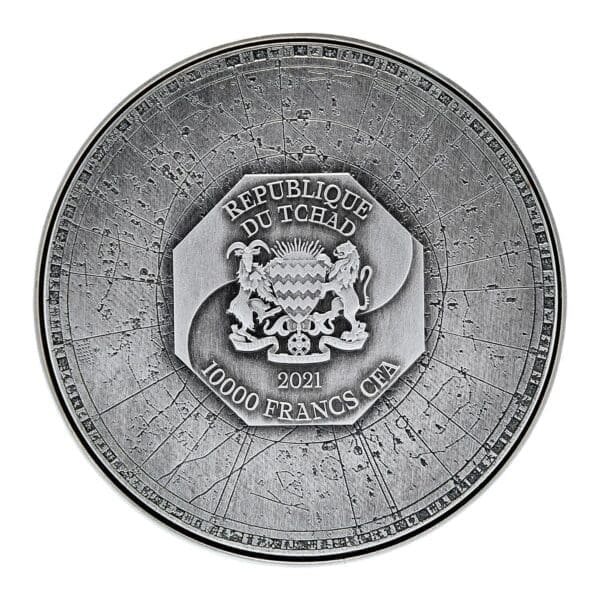 2021 Vermillion Bird - Four Auspicious Beasts 2oz Silver 11.5oz Copper Bimetal Coin - Image 2