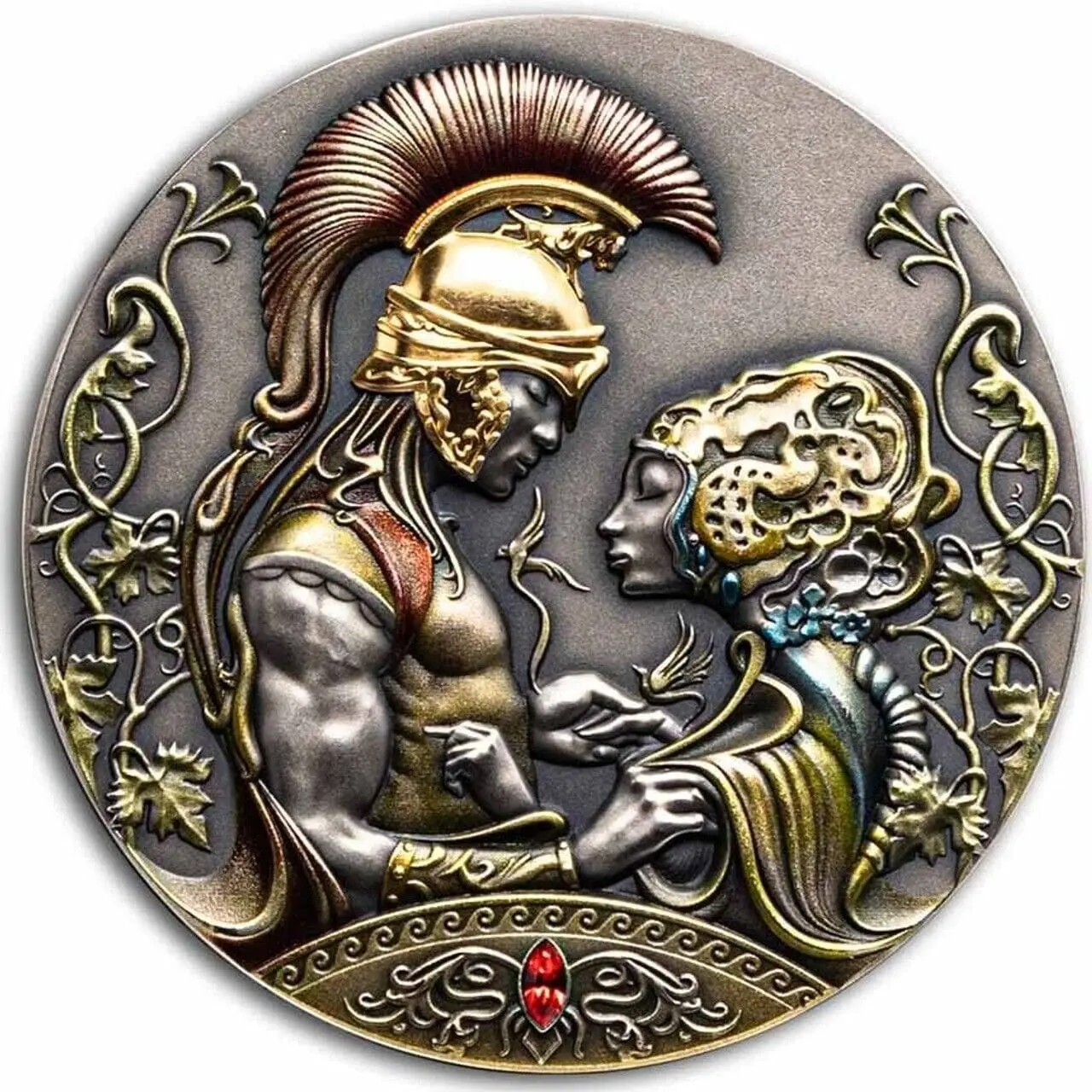 2022 $5 Medea's & Jason's Love Myths of Love 2oz Silver Coin