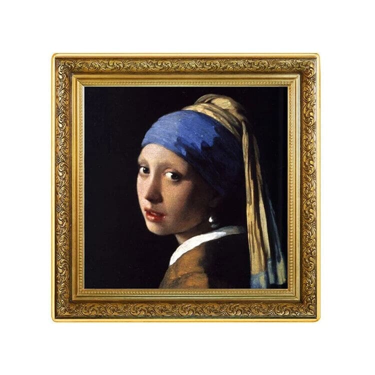 2022 $1 Treasures of World Painting Girl With a Pearl Earring 1oz Silver Coin