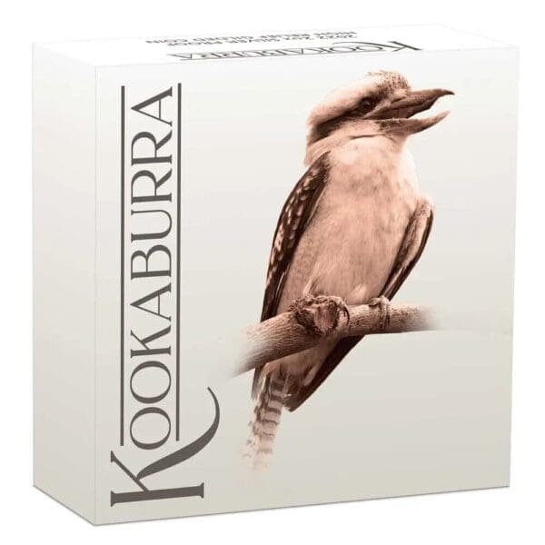 2022 $2 Kookaburra Gilded 2oz Silver Coin - Image 4