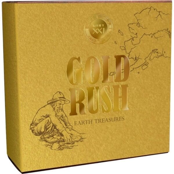 2021 Gold Rush Earth Treasures 50g Silver Coin - Image 5