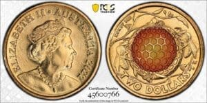 MS66 2022 $2 Honey Bee Regular Strike Coin PCGS