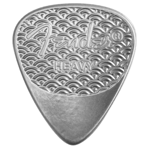 Fender® 351 Heavy Sterling Silver 10g Playable Guitar Pick