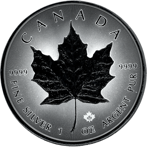 2023 $5 Maple Leaf Ruthenium 1oz Silver Coin
