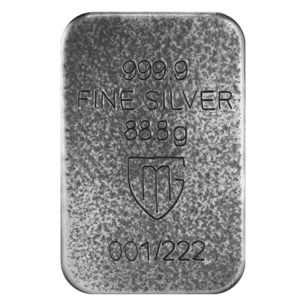 2023 BICE Edition 88.8g Silver Cast Bar - Image 2